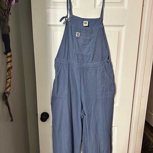 Lucy & Yak Dusty Blue Women's Overalls - Relaxed Lightweight Fit